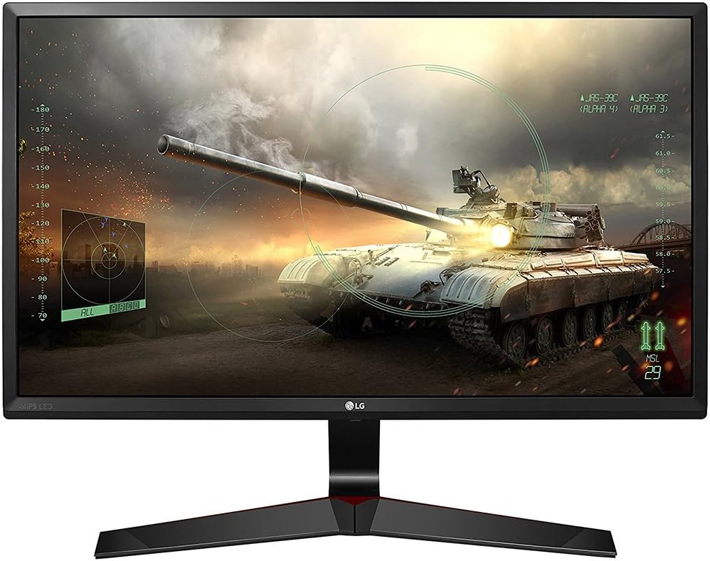 LG 27MP59G-P Gaming Monitor 27” Full HD (1920x1080) IPS Display, 1ms Blur Reduction, AMD...