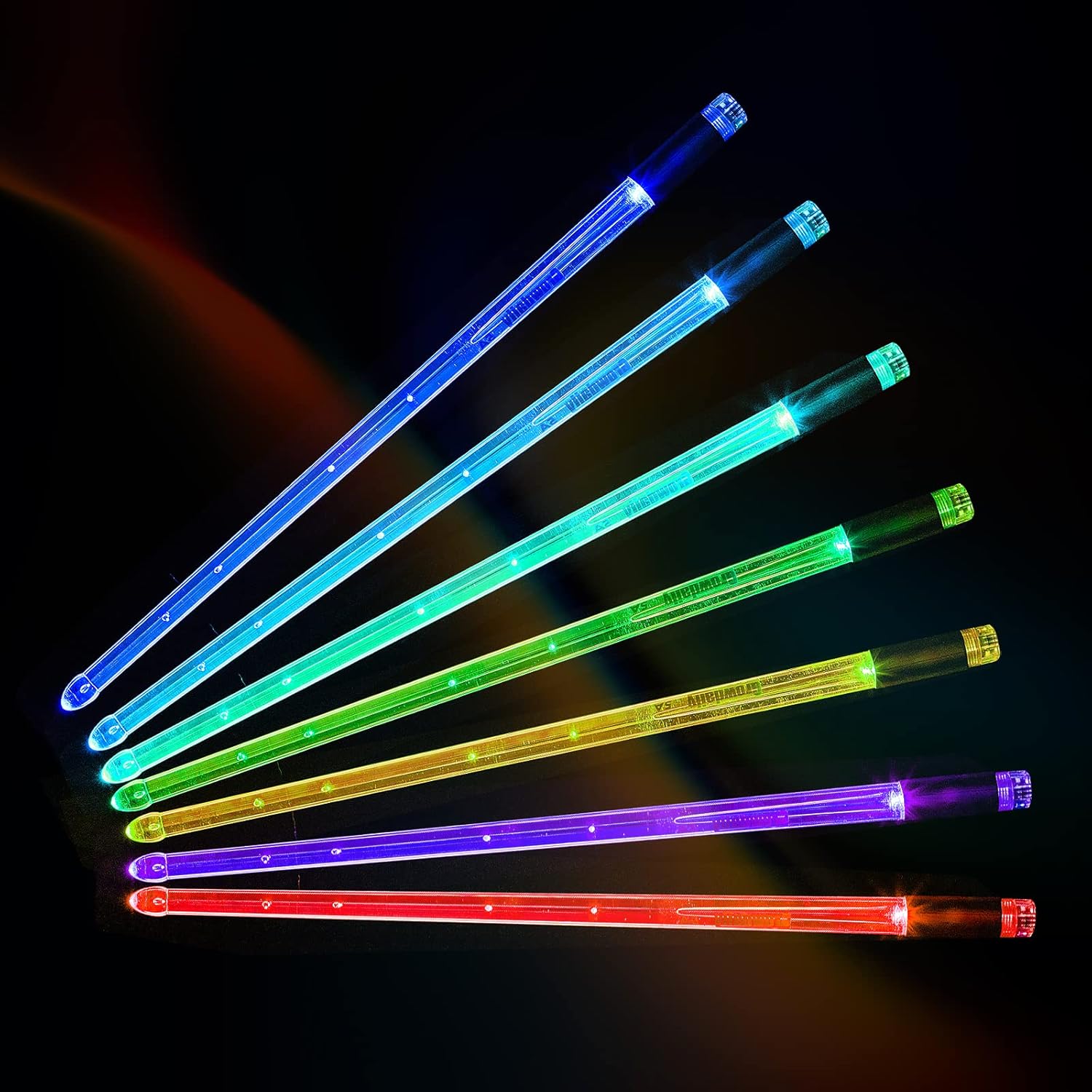 Light Up Drum Sticks,15 Color Changing Drum sticks Cool Kids Drum Sticks Personalized...