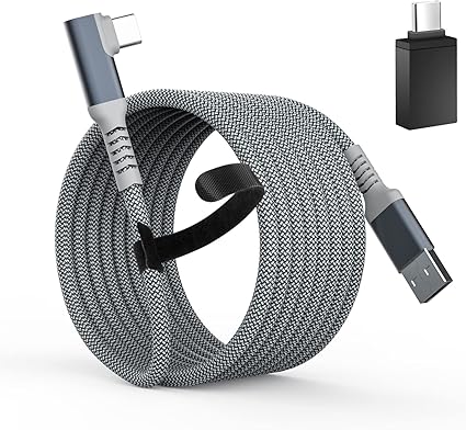 Link Cable for Oculus Quest 2, 16FT USB 3.2 Gen 1 to Type C Link Cable Compatible with Quest...