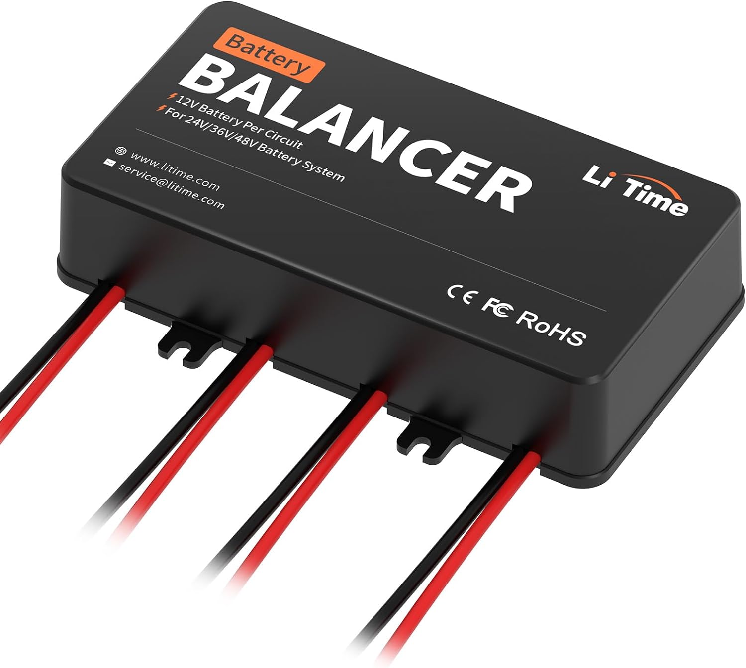 LiTime 48V Battery Equalizer, Active Balancer for 24V/36V/48V Bank, Supports for LiFePO4...