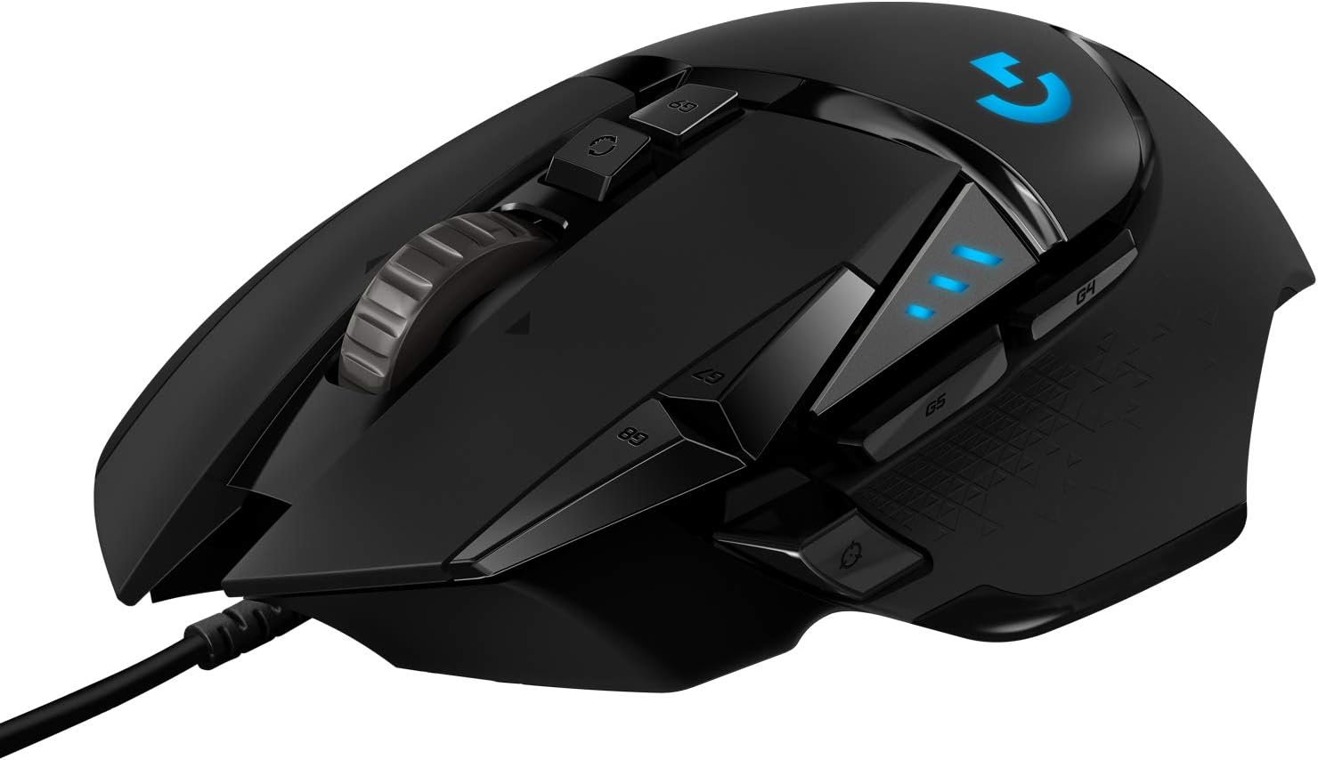 Logitech G502 Hero High Performance Wired Gaming Mouse, Hero 25K Sensor, 25,600 DPI, RGB...