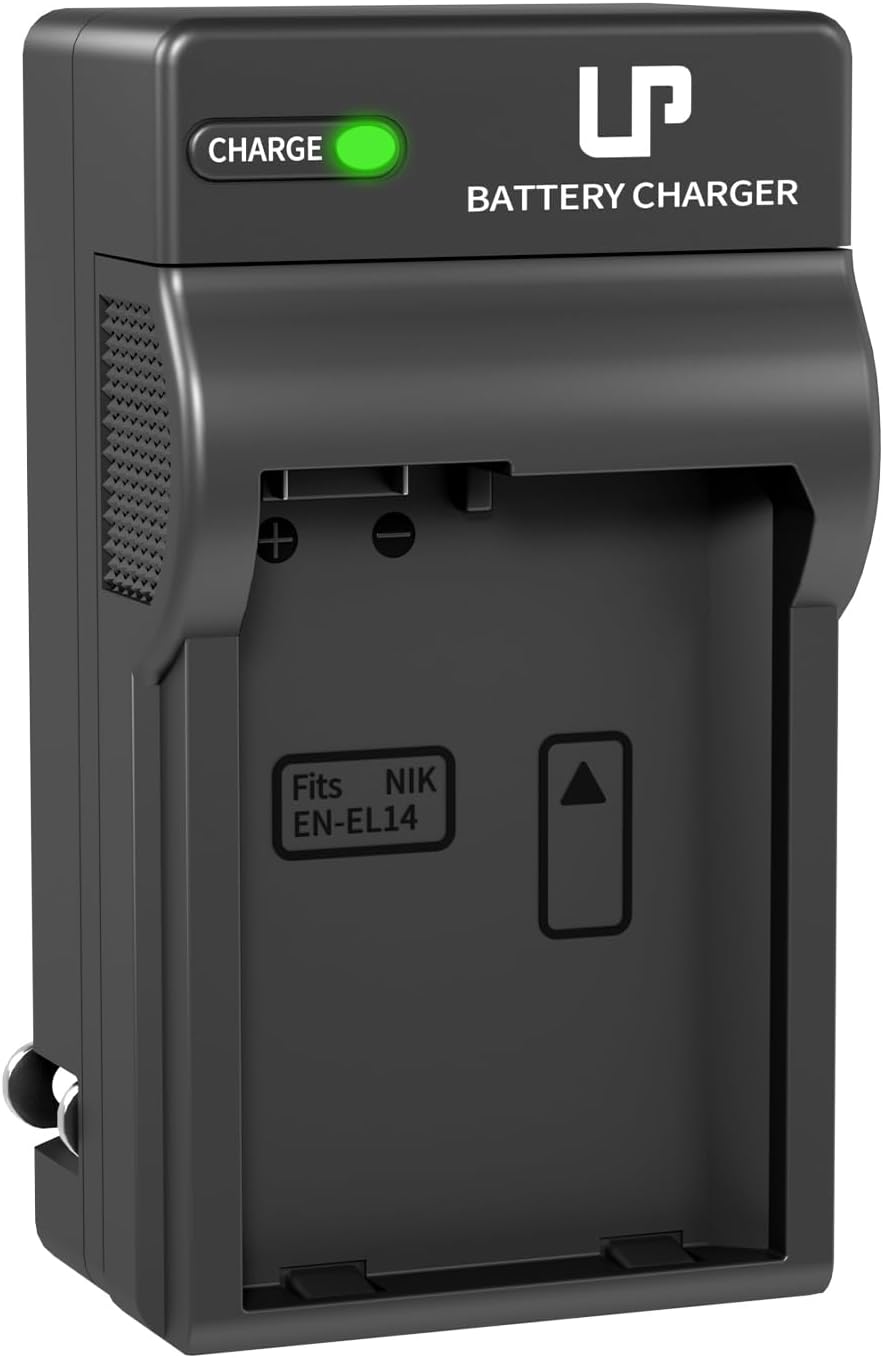 LP EN-EL14 EN EL14a Battery Charger, Charger Compatible with Nikon D3500, D5600, D3300...