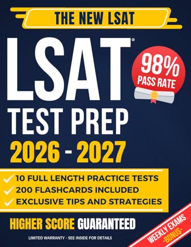 LSAT Test Prep: The Complete Study Guide to Ace the New LSAT with a Proven Strategy System |...