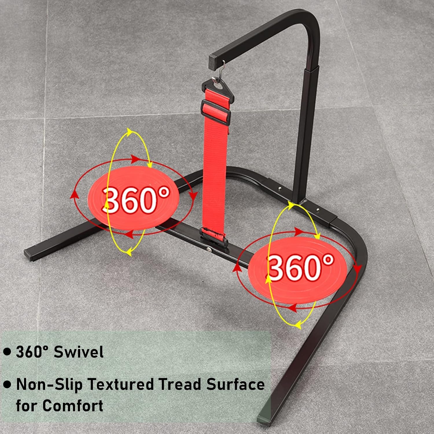 LXLF Office Adjustable Under Desk Footrest, Sofa Side Chair Foot Hammock for Living Room... image