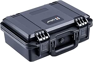 Lykus HC-3010 Waterproof Hard Case with Customizable Foam Insert, Interior Size...