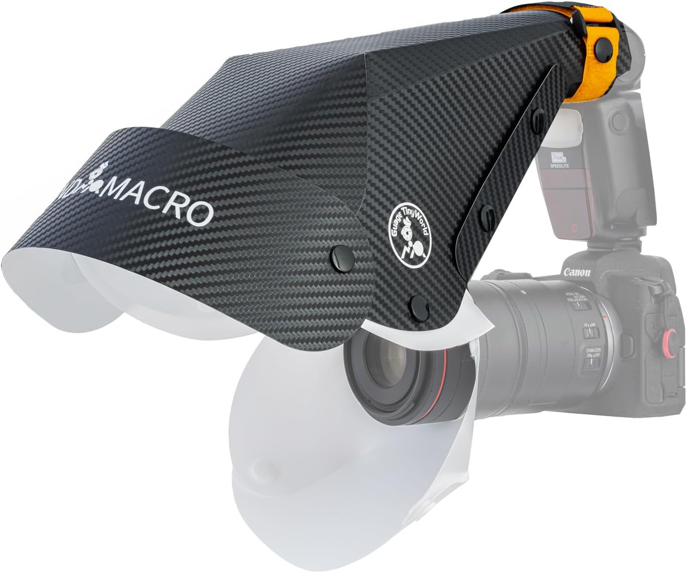 Macro Photography Flash Softbox Diffuser Kit, for Macro Jewelry Insect Photography,Portable...
