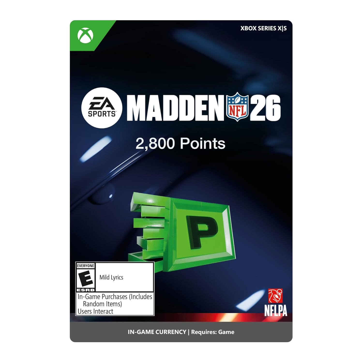 Madden NFL 26 | 2,800 MUT POINTS | XBOX Series X|S Digital