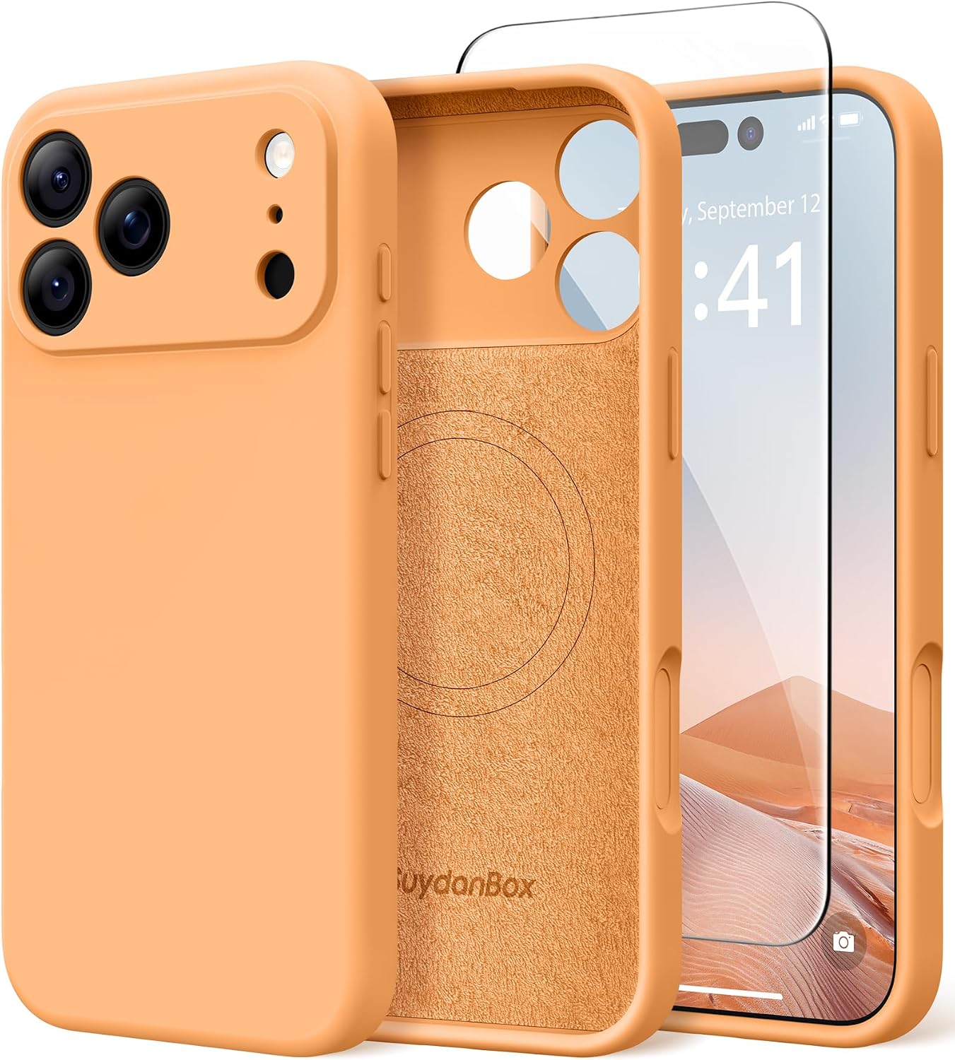 Magnetic for iPhone 17 Pro Case, Compatible with MagSafe, [Full Camera Protection][Screen... image