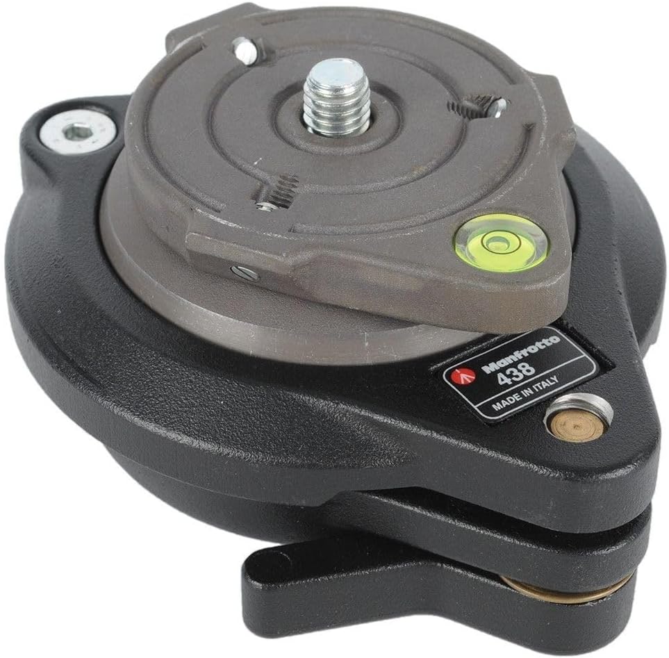 Manfrotto 438 3/8 Ball Camera Leveler - Replaces 3502,Black