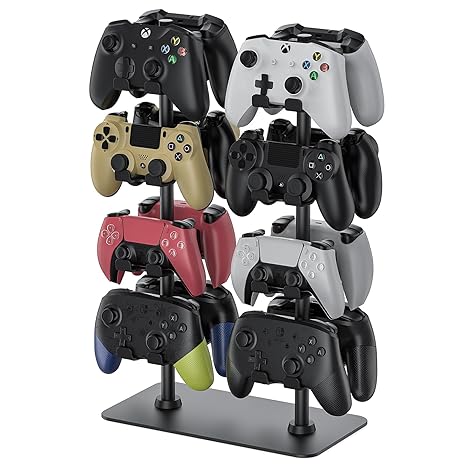 MANMUVIMO Controller Holder for 16 Xbox PS5 PS4 Gaming Controller, Video Game Controller...