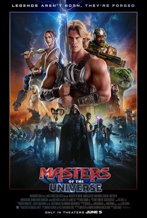 MASTERS OF THE UNIVERSE - 11.5"x17" Original Promo Movie Poster MINT HE-MAN 2006