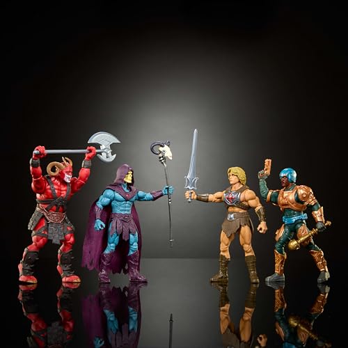 ​Masters of the Universe Action Figure Toy 4 Pack, 5.5 Inch 2026 Movie Accurate with 1... image