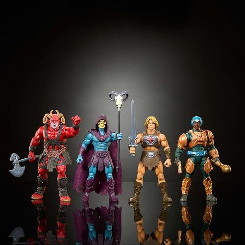 ​Masters of the Universe Action Figure Toy 4 Pack, 5.5 Inch 2026 Movie Accurate with 1... image