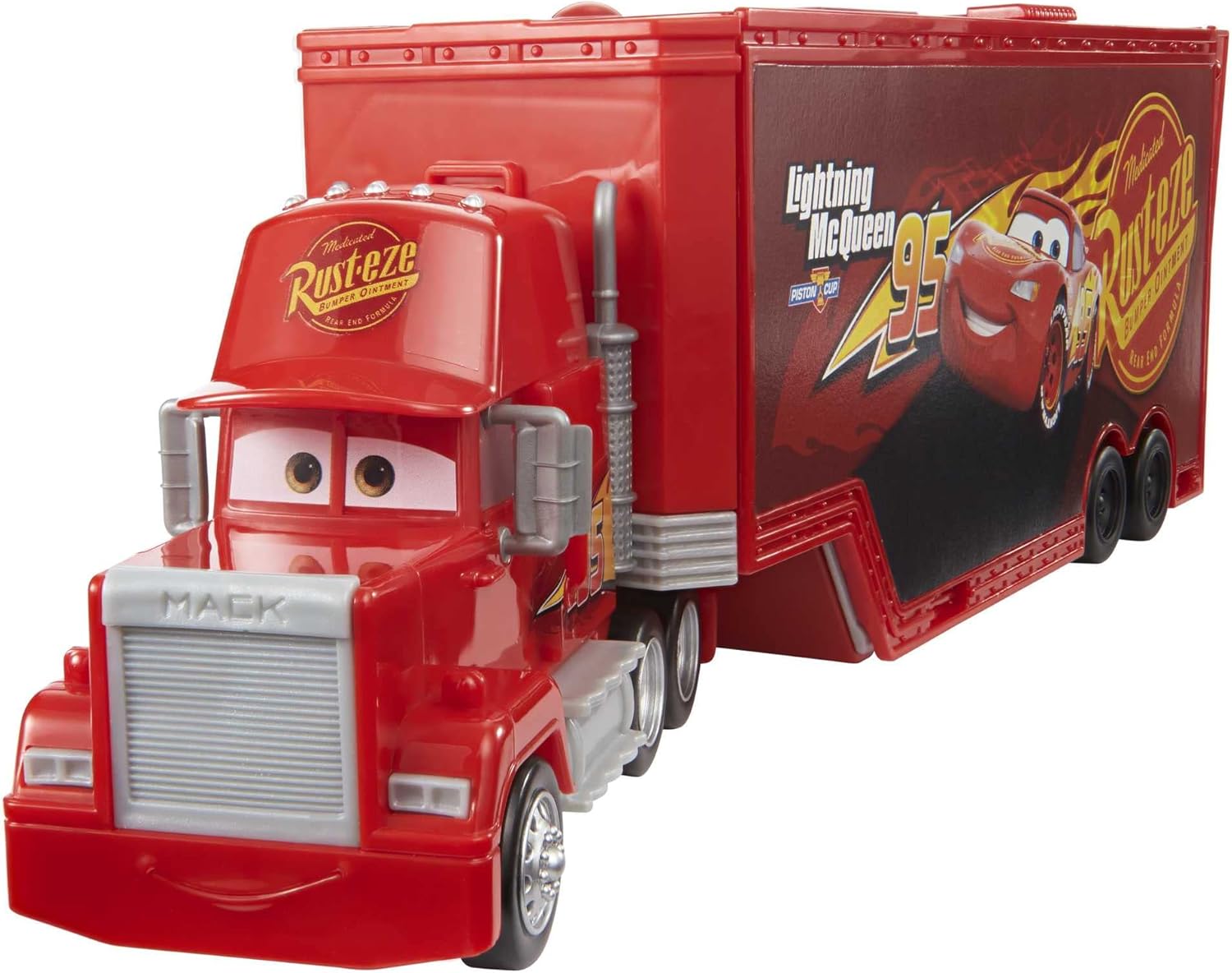 Mattel Disney and Pixar Cars Transforming Mack Playset, 2-in-1 Toy Truck & Tune-Up Station...