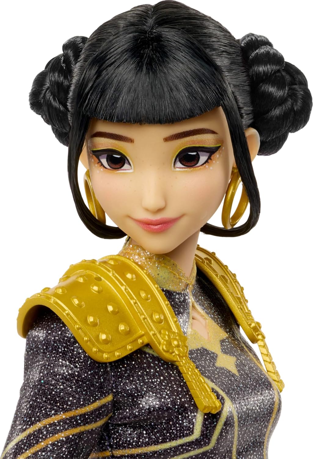 Mattel Kpop Demon Hunters HUNTR/X Zoey “Golden” Singing Doll in Removable Signature... image