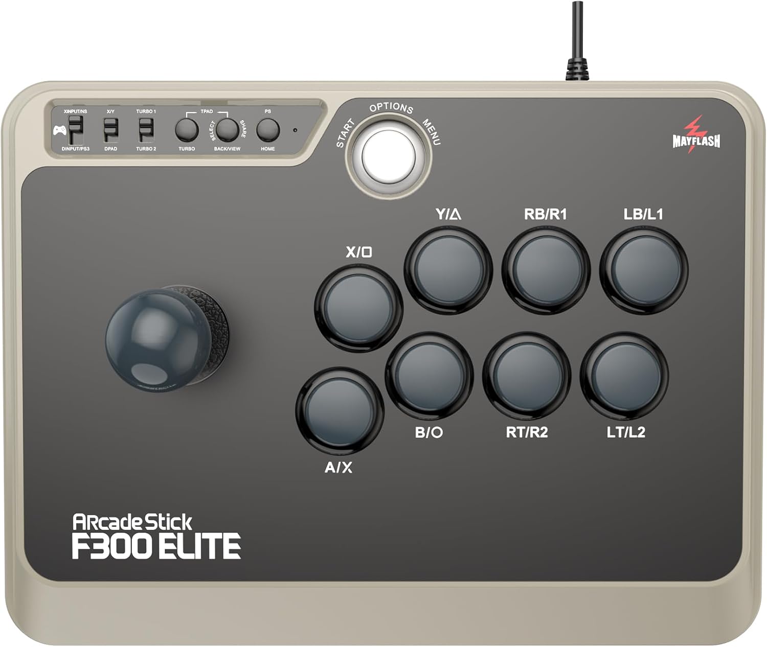 MAYFLASH Arcade Stick F300 Elite with Sanwa Buttons and Sanwa Joysticks for Switch/Switch 2... image
