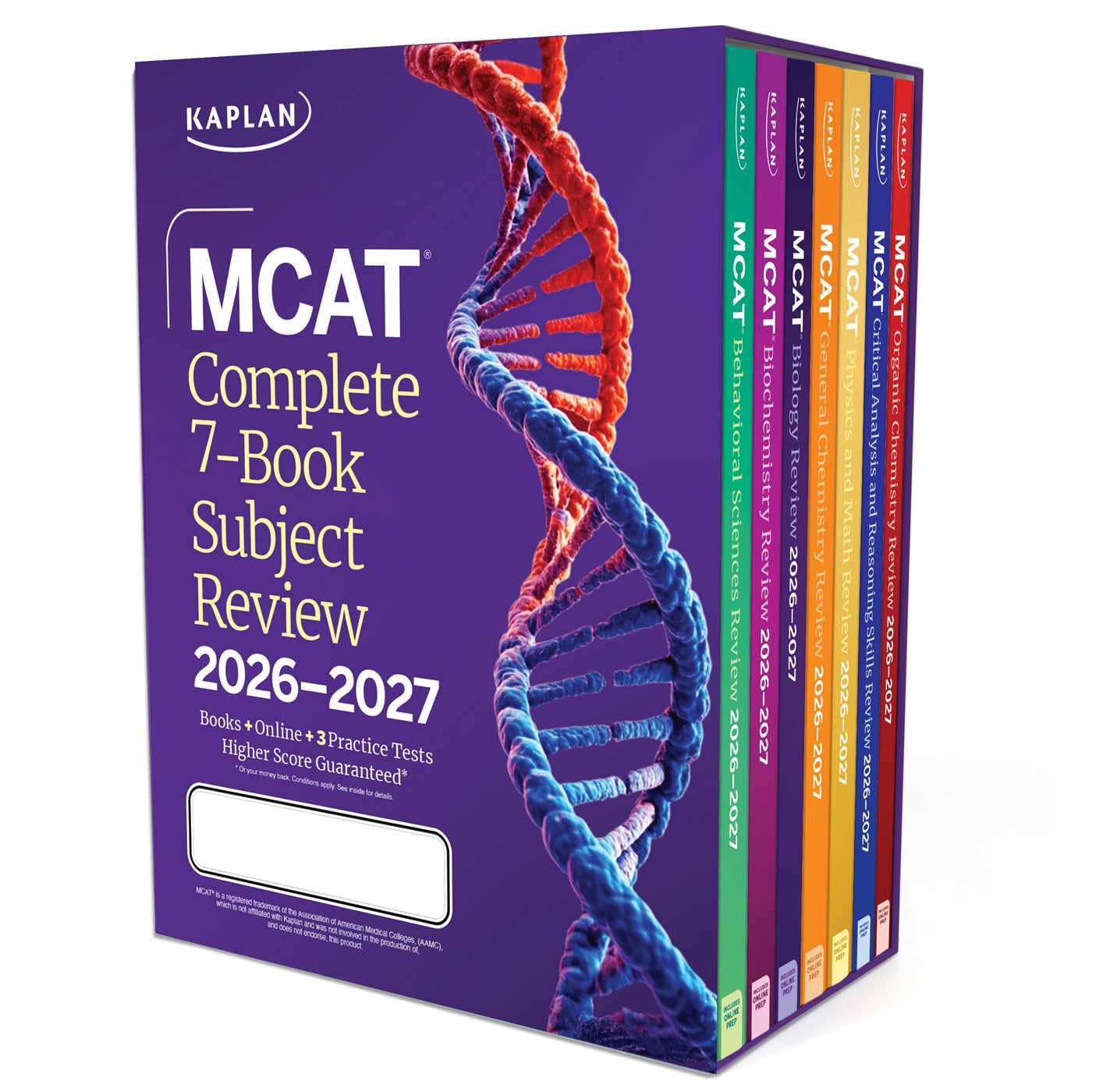 MCAT Complete 7-Book Subject Review 2026-2027, Set Includes Books, Online Prep, 3 Practice...