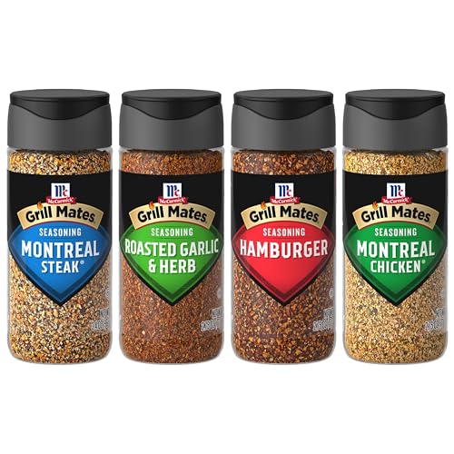 McCormick Grill Mates Spices, Everyday Grilling Variety Pack (Montreal Steak, Montreal...