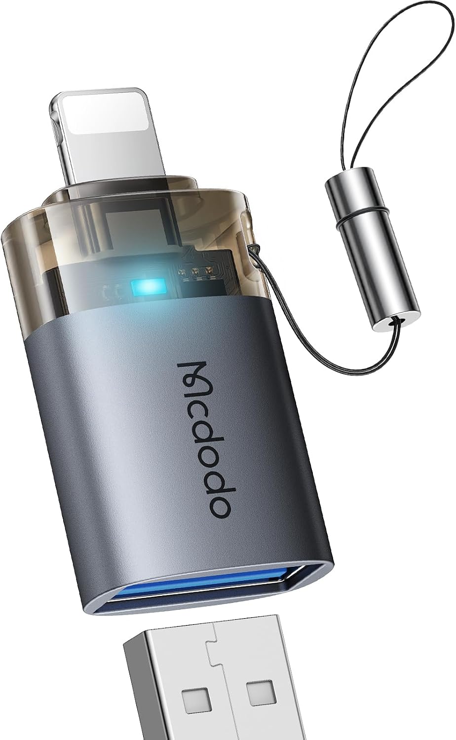 Mcdodo USB to Lightning OTG Adapter USB Female to Lightning Male Converter Support Camera...