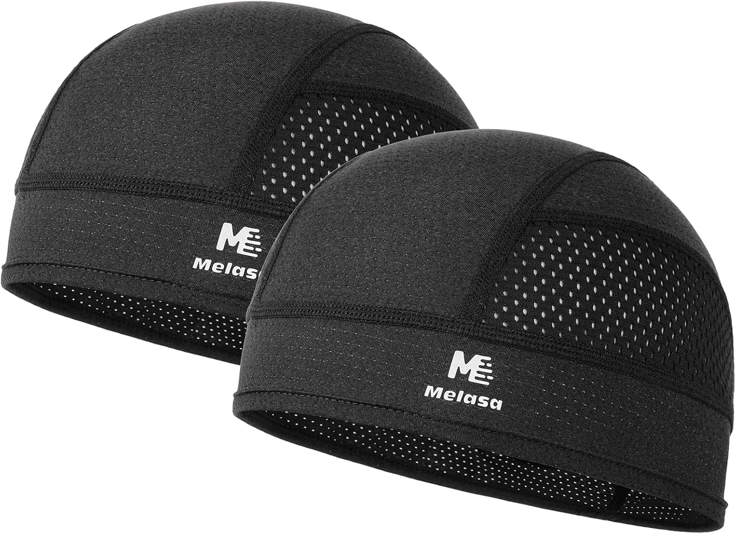 MELASA Cooling Skull Cap Breathable Sweat-Wicking Under Helmet | Lightweight, Quick-Dry...