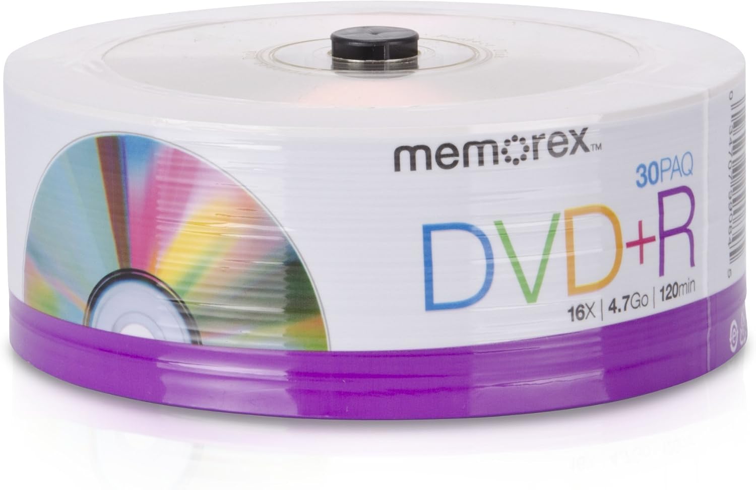 Memorex DVD R 16X 4.7GB/GO 120min (10 Pack, eco friendly)