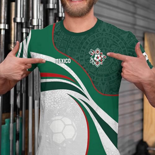 Mens Soccer Jersey Men's Clothing Short Sleeve Top Adult Sports Fan T Shirts for Men Women