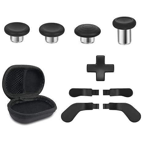 Metal Replacement Thumbsticks for Xbox Elite Controller Series 2 Core, Component Pack...