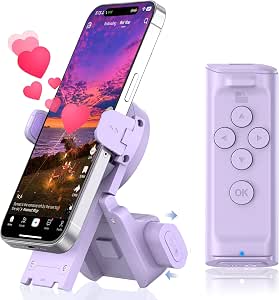MILOUZ Remote Control Scrolling for Tiktok with Phone Stand,Page Turner for Kindle App...