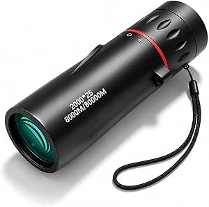 Mini Monocular Telescope, 25X High Definition HD with Multilayer Coating, Waterproof &...