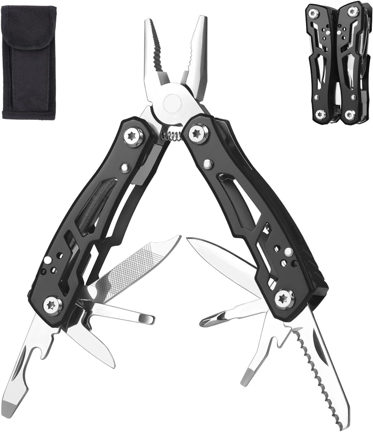 MINI Multitool Pliers, Christmas Birthday Gifts for Men Boyfriend Dad Husband Women, Pocket...