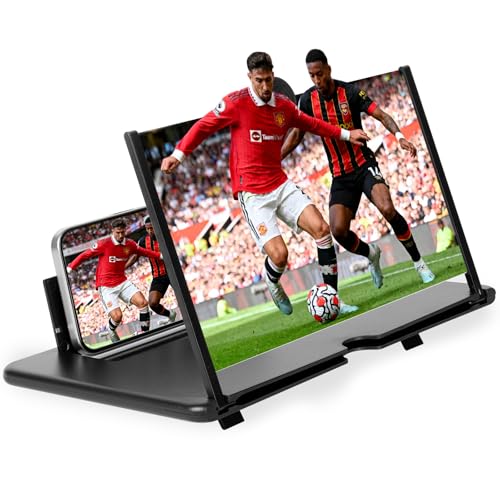 Mobile Phone Magnifier Screen,2026 New 3D HD Magnifier Projector Screen Enlarger for... image
