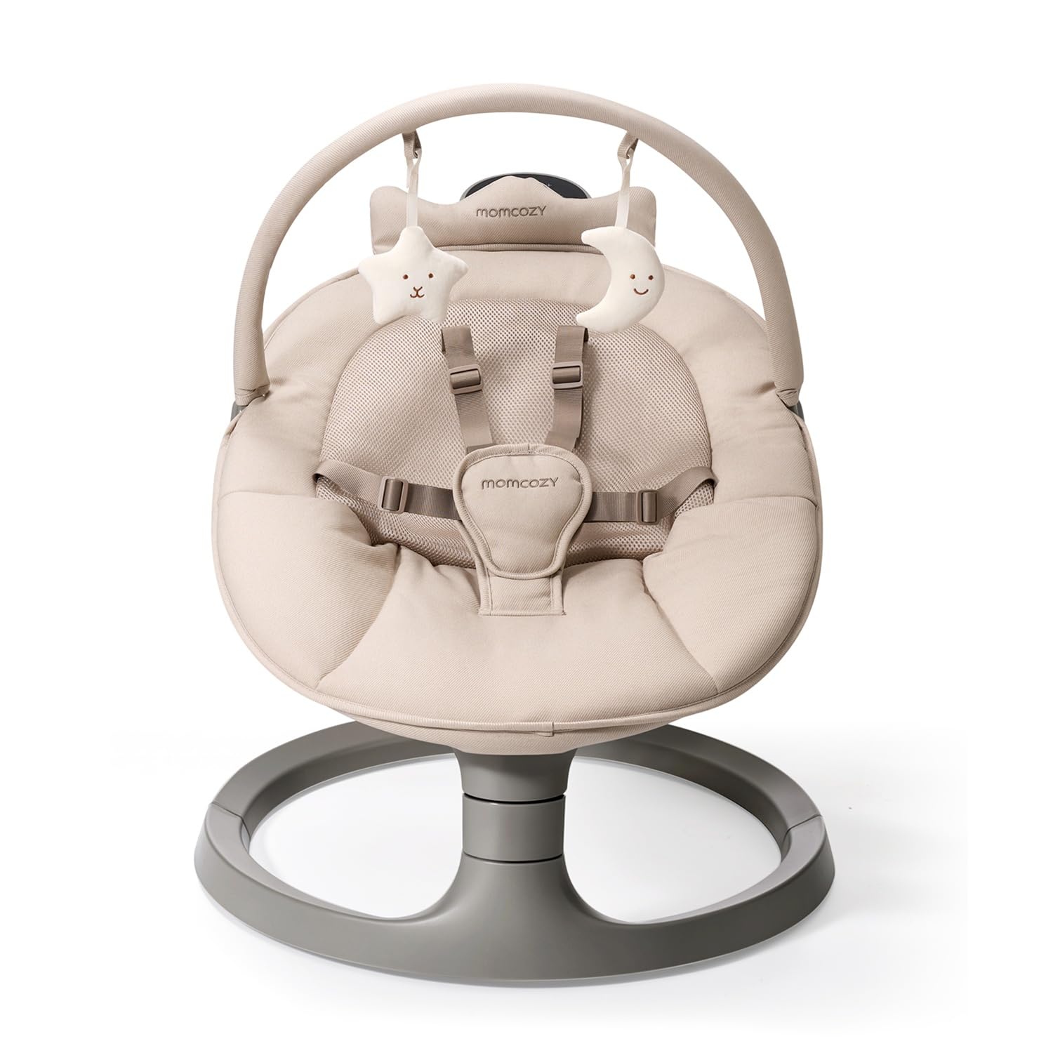 Momcozy 2-in-1 Electric Baby Swing, Dual-Arm Support System & Parent-Inspired Motions...