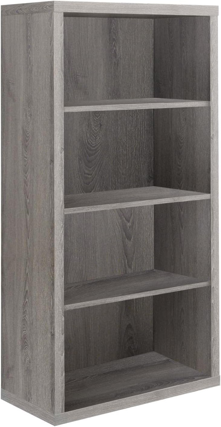 Monarch Specialties I 7060 Bookshelf, Bookcase, Etagere, 5 Tier, 48"H, Office, Bedroom...