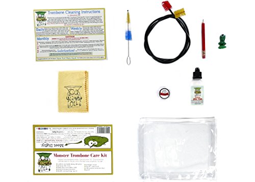 Monster Trombone Care and Cleaning Kit | USA-Based and Veteran-Owned! Slide Cream, Slide... image