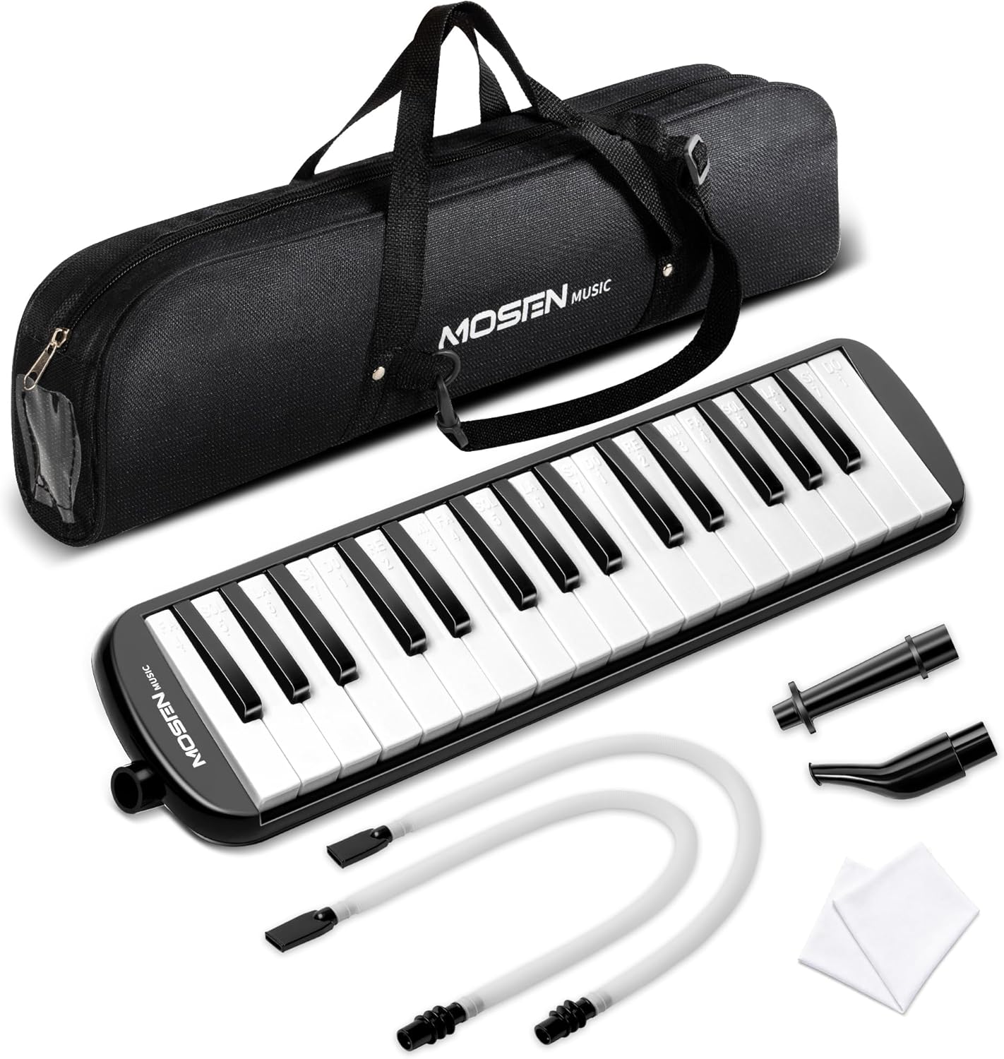 MOSEN 32-Key Melodica for Beginners - Easy Play Melody Instrument with Premium Sound...