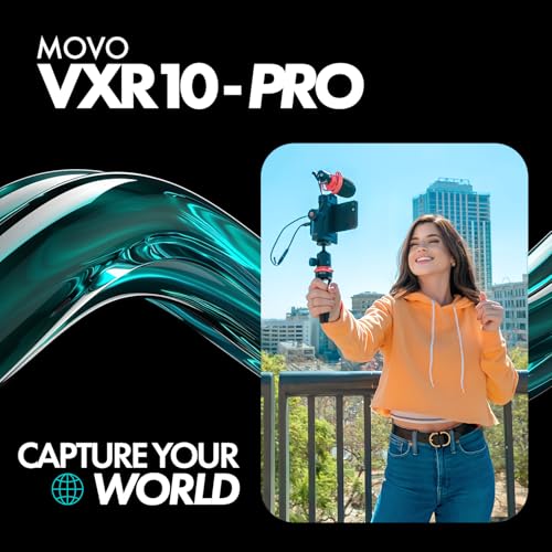 Movo VXR10-PRO Professional Video Microphone for Camera with Rycote Lyre Shock Mount... image