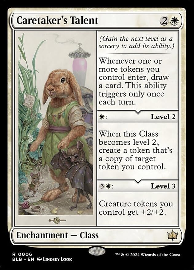 MTG - Caretaker's Talent Bloomburrow BLB