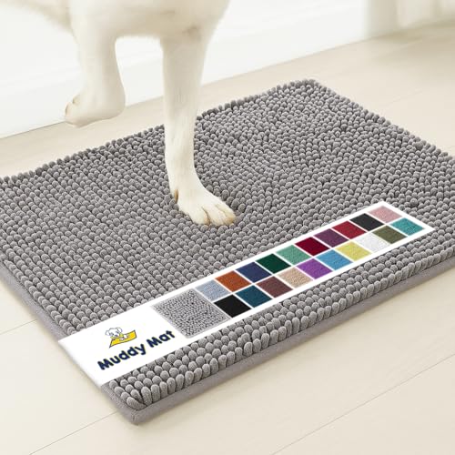 Muddy Mat® | Super Water Absorbent Door Mat Indoor, Microfiber Quick Dry Chenille Entryway... image