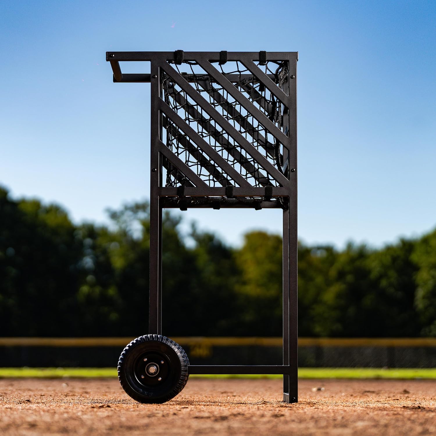 Murray Sporting Goods Baseball Softball Practice Cart - Heavy-Duty Ball Cart with Wheels... image