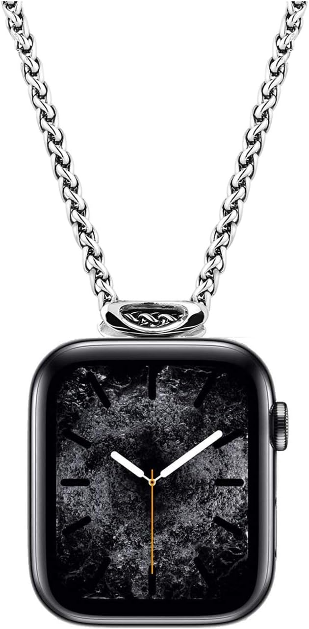 Necklace Adapter Pendant Compatible with Apple Watch, Infinity & Double Loop Connector Comes...