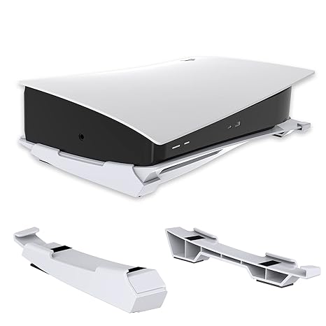 NexiGo PS5 Accessories Horizontal Stand, [Minimalist Design], PS5 Base Stand, Compatible...