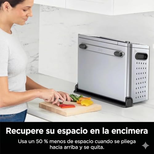 Ninja FT405CO 10-in-1 Digital Air Fry Oven with Extra Large Capacity, Flip Up and Away... image
