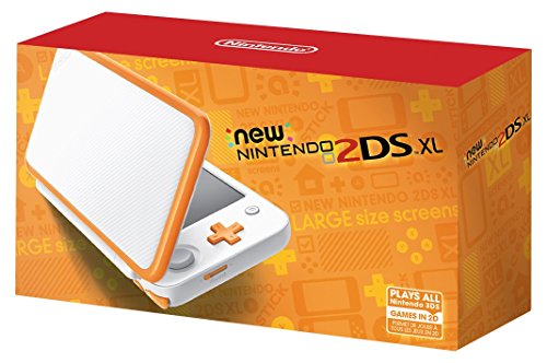 Nintendo New 2DS XL - White + Orange (Renewed) [video game]