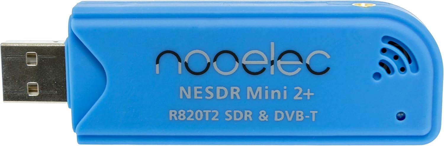Nooelec NESDR Mini 2+ 0.5PPM TCXO RTL-SDR & ADS-B USB Receiver Set w/Antenna, Mount & Female... image