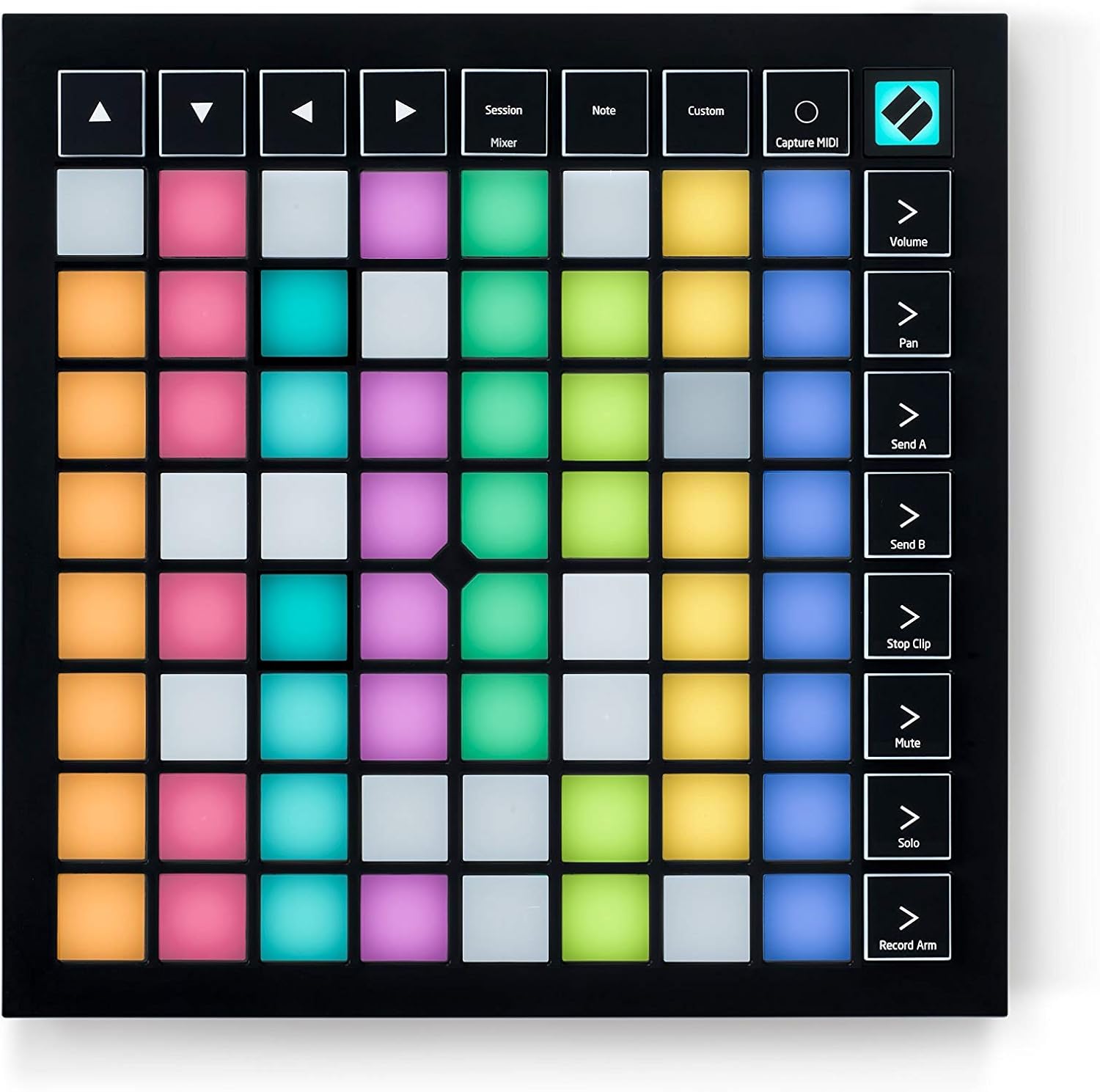 Novation Launchpad X MIDI Grid Controller for Ableton Live/Logic Pro — Easy Controls...
