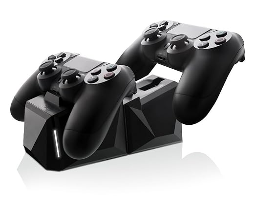 Nyko Charge Block Duo - 2 Port Controller Charging Station with Patented Charging Dongles...