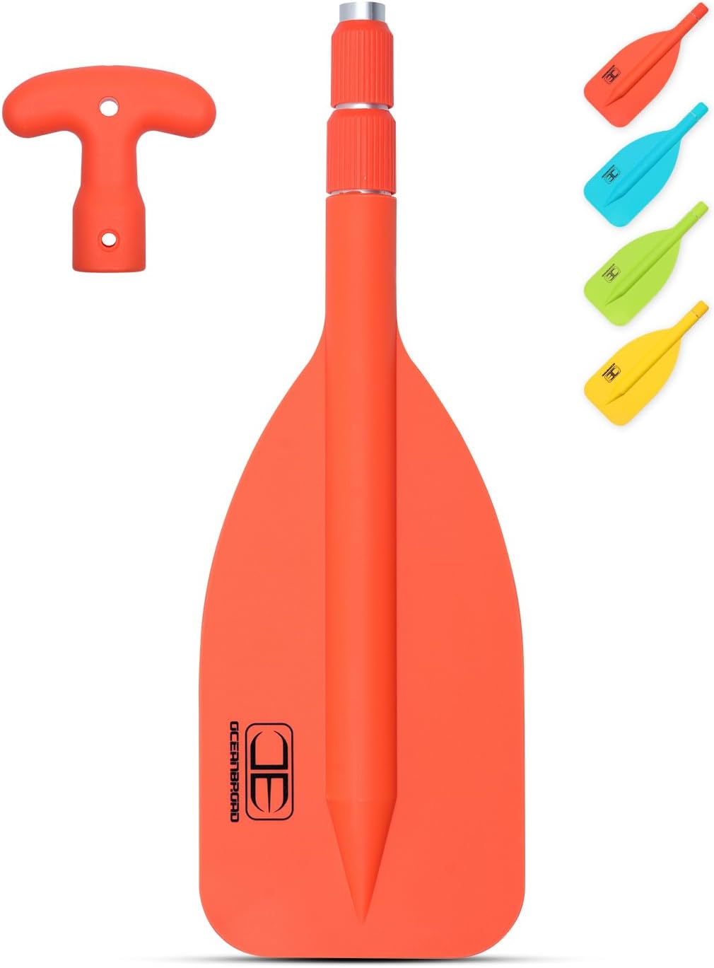 OCEANBROAD Telescoping Emergency Paddle 21''-42''(Assembling Required)/26''-54''...