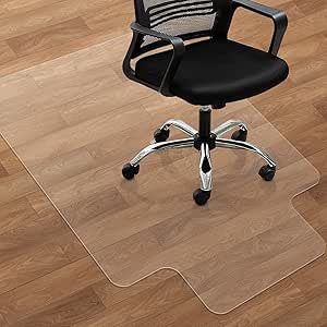 Office Chair Mat for Hardwood Floors - 36"x47" Desk Chair Mats Home Floor Protector Heavy...