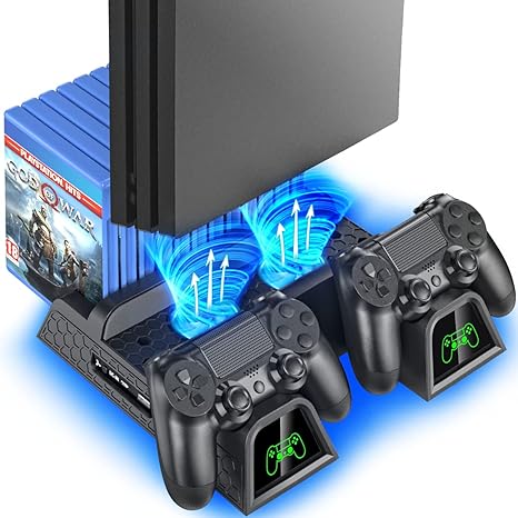 OIVO PS4 Stand for PlayStation 4 Console, Cooling Station for PS4 Slim/Pro/PlayStation 4...