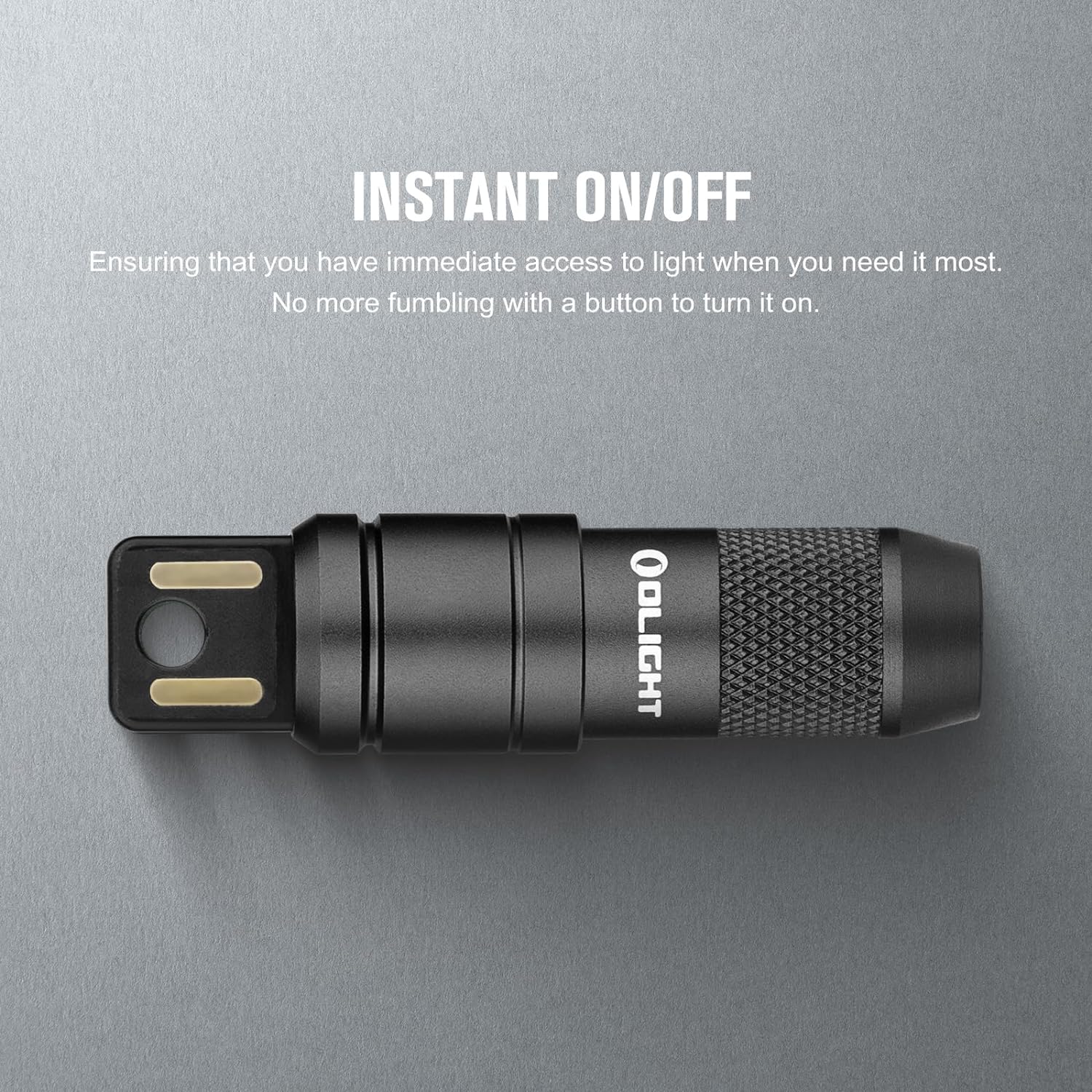 OLIGHT IMINI 2 EDC Rechargeable Keychain Flashlight, 50 Lumens Compact and Portable Mini LED... image
